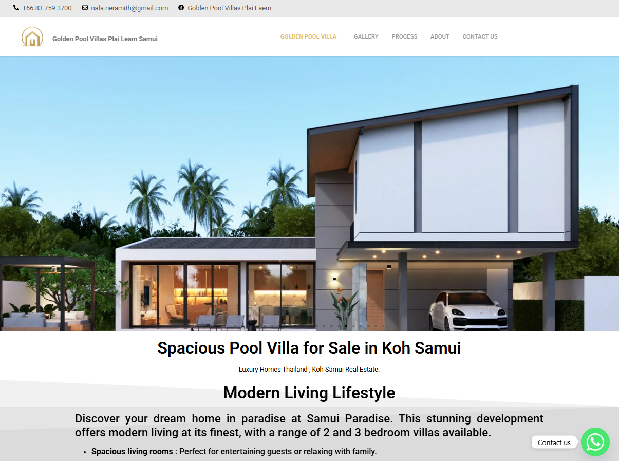 Golden Pool Villa Phase