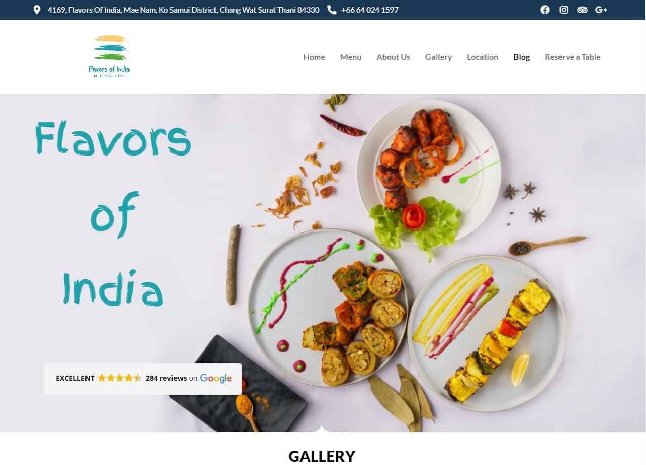 The flavors of india